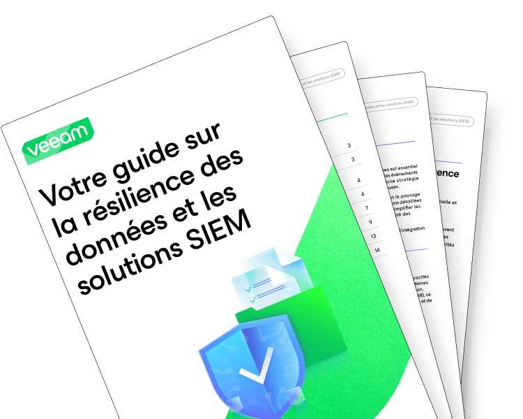 R&eacute;silience des donn&eacute;es et solutions SIEM