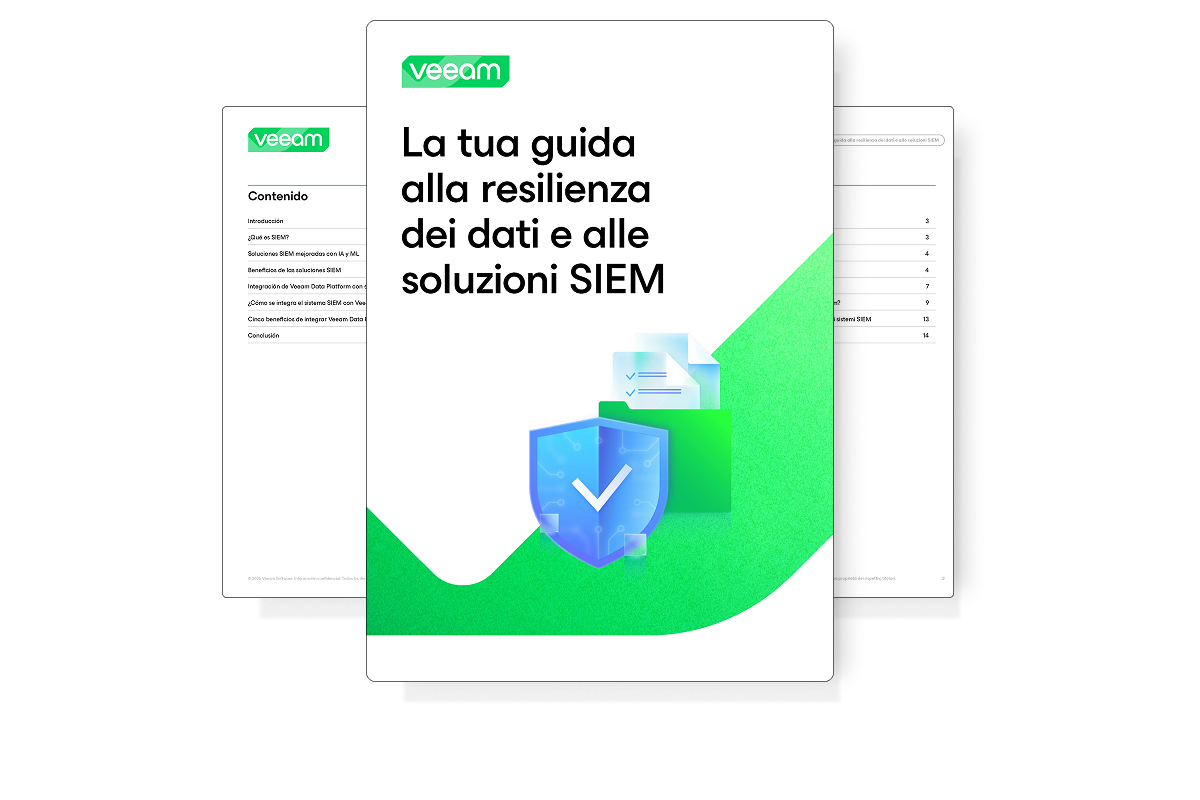 Resilienza dei dati e soluzioni SIEM