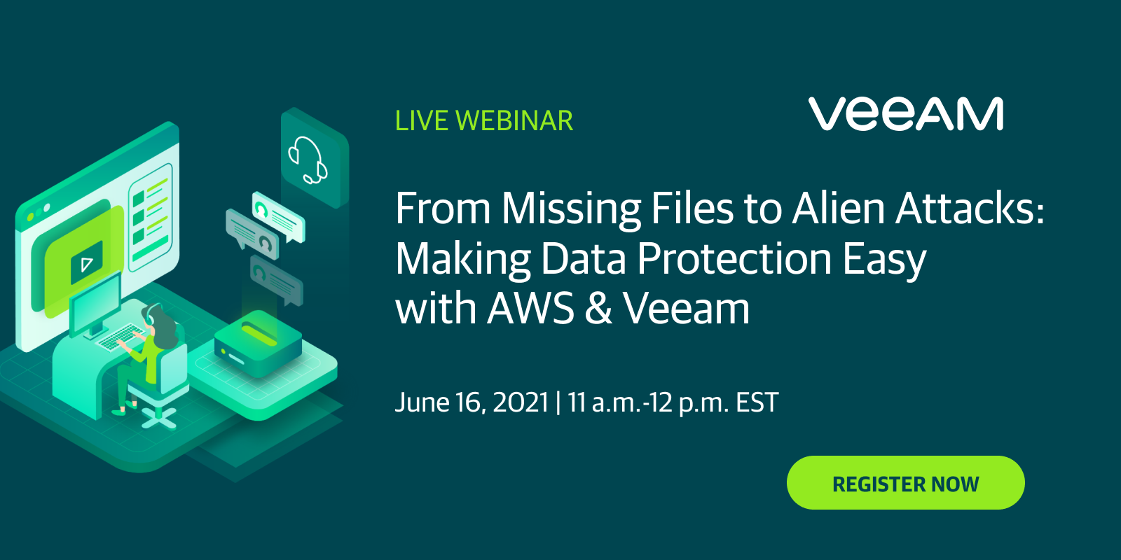 Making Data Protection Easy With AWS & Veeam