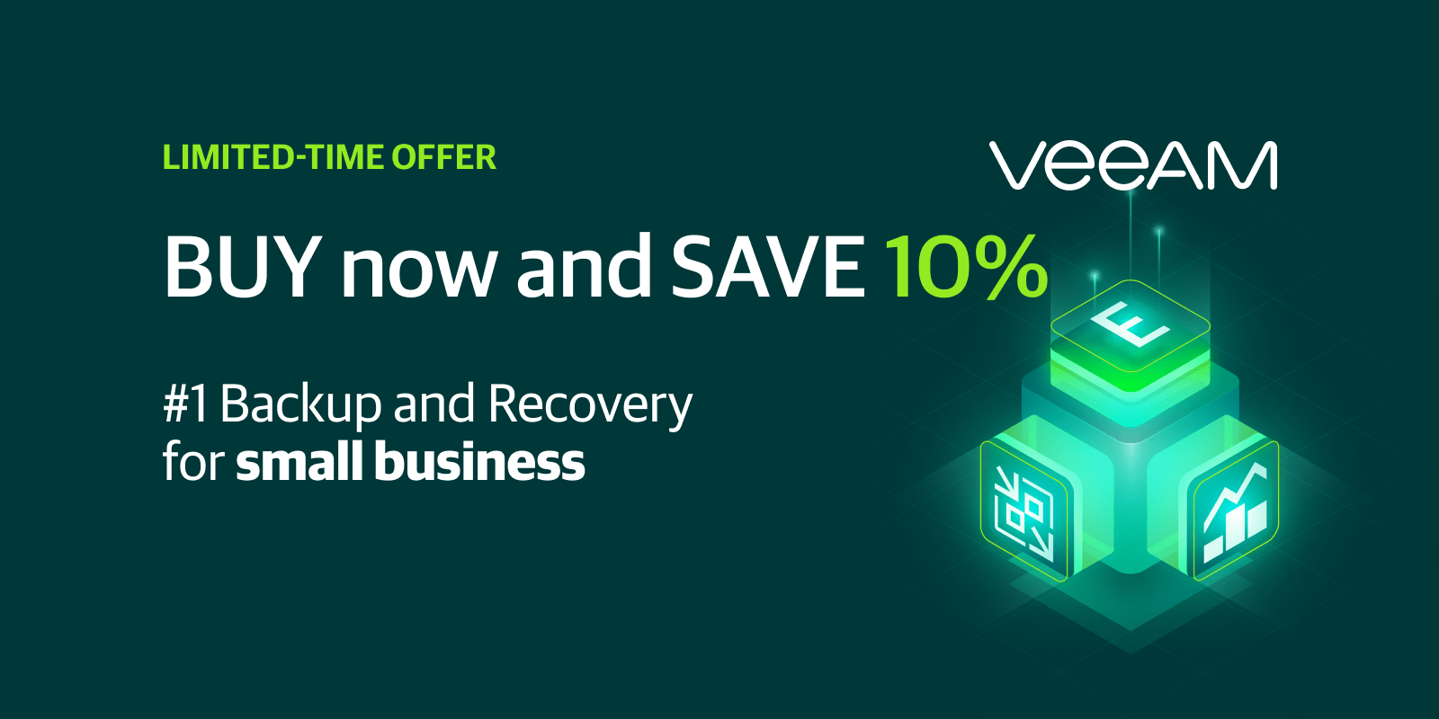 Buy Veeam Backup Essentials and save 10!